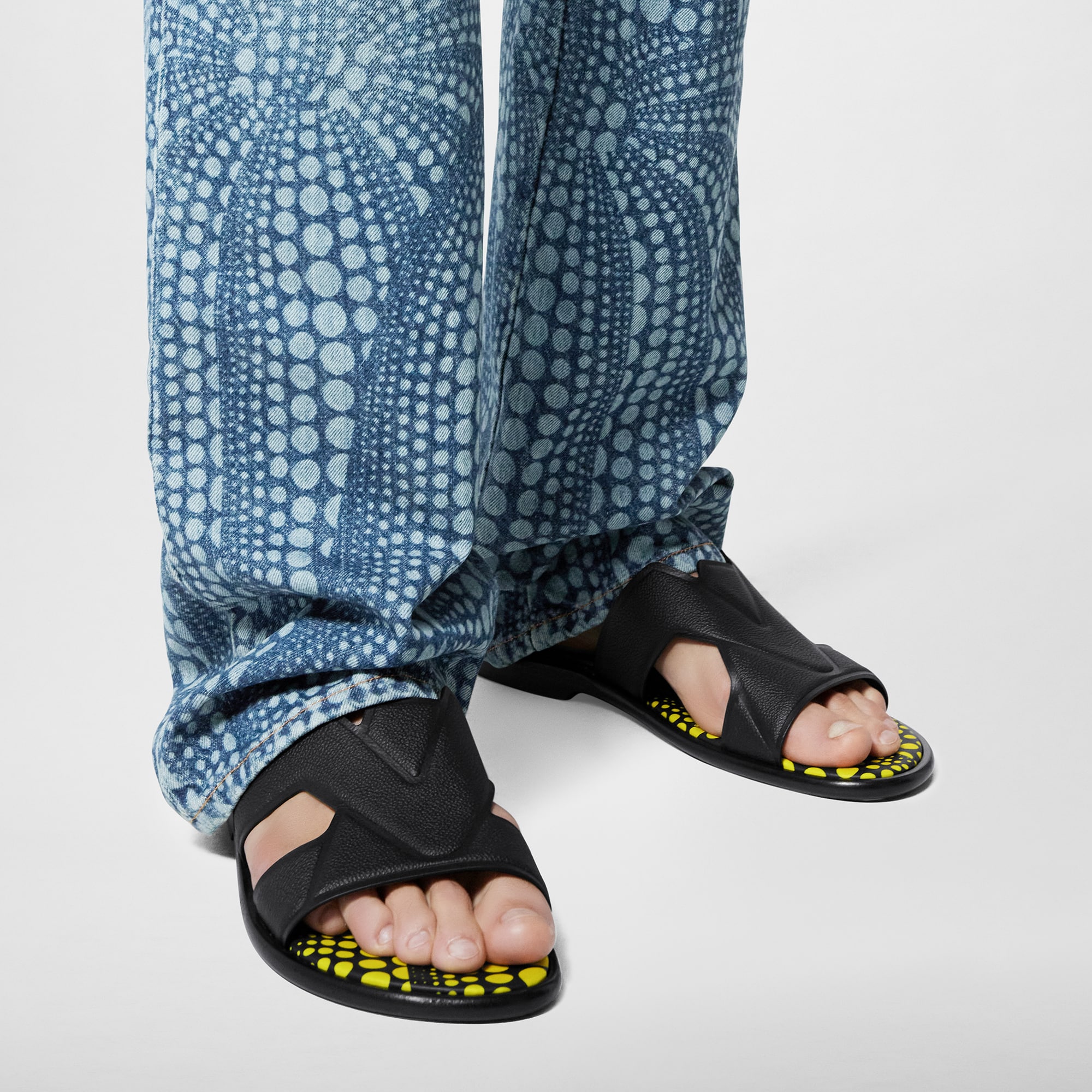 LOUIS VUITTON / LV×YK オアシスライン サンダル ブルー LOUIS VUITTON / LV×YK オアシスライン サンダル ブルー